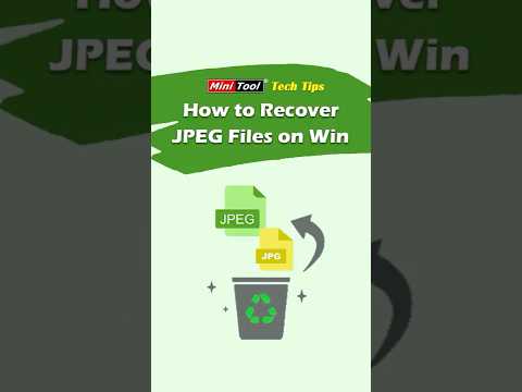 How to Recover JPEG Files on Windows 1011 (JPG File Recovery) #recoverdeletedphotos #recoverdata