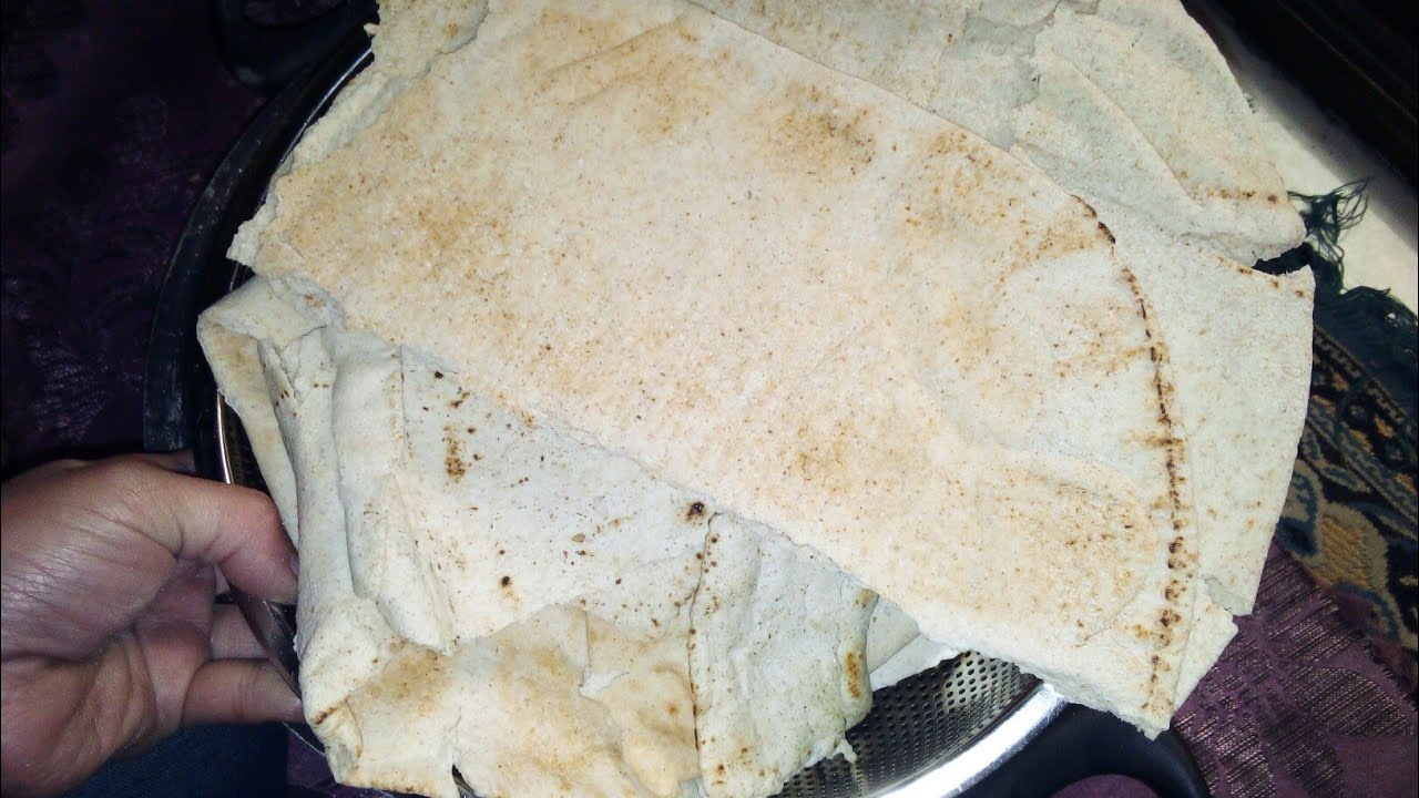 الخبز البايت🌹 لأول مره عاليوتيوب حلويات إقتصاديه رووووووعه😍