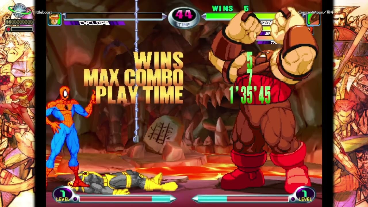 [Marvel vs Capcom 2]マブカプ２Steam対戦49[mvc2]