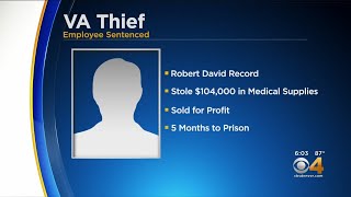 Disabled Veteran Sentenced To Prison For Stealing From VA