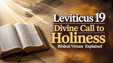 Leviticus hoofdstuk 19 uitgelegd (Bijbelse deugden en goddelijke geboden voor een spirituele reis)