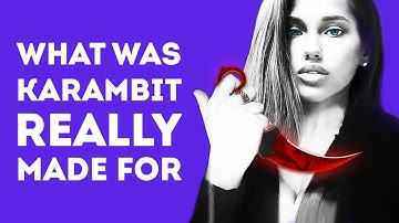 How is KARAMBIT from CS:GO used in Real Life