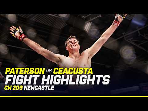 Fraser Paterson vs. Dmitrii Ceacusta — CW 209 Newcastle Fight Highlights