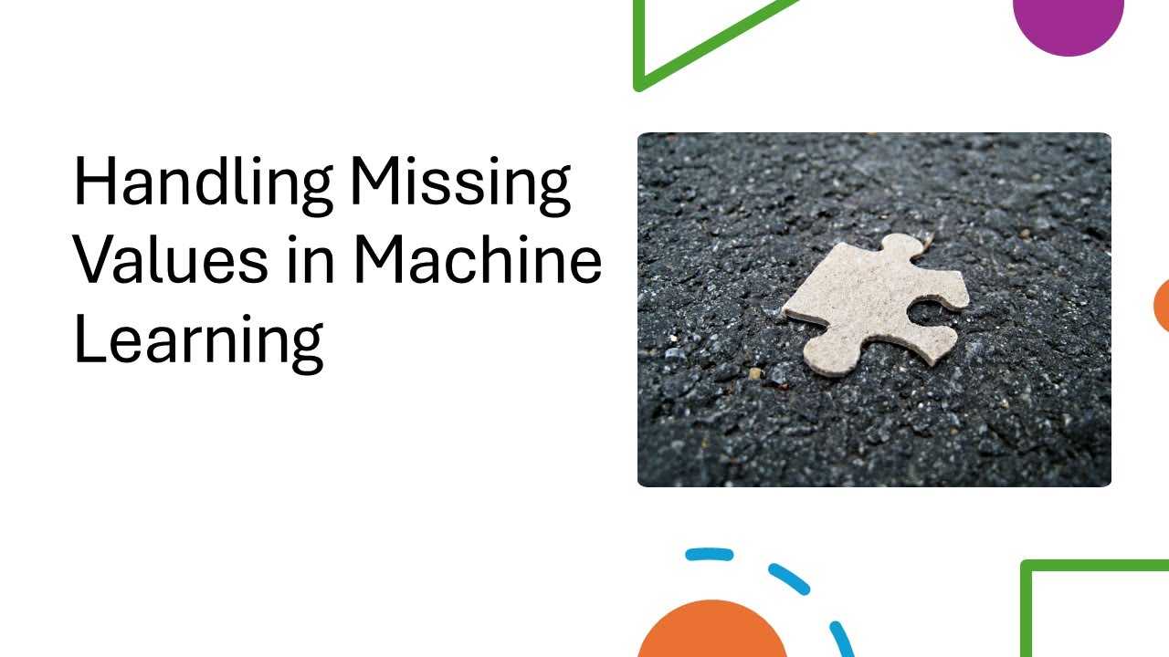 Handling Missing Values in Machine Learning - YouTube