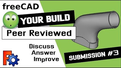 FreeCAD: FreeCAD: Viewers Peer Review | 3 | Spitfire Plane Exhaust From a DXF File