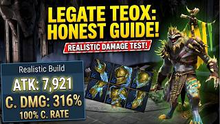 Teox Damage Test: A Realistic Build for Regular Players Raid: Shadow Legends!