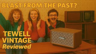 TEWELL Vintage Bluetooth Speaker Reviewed