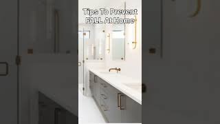 Tips to prevent Fall at home