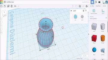 Tinkercad ile Kolay Vazo Tasarımı