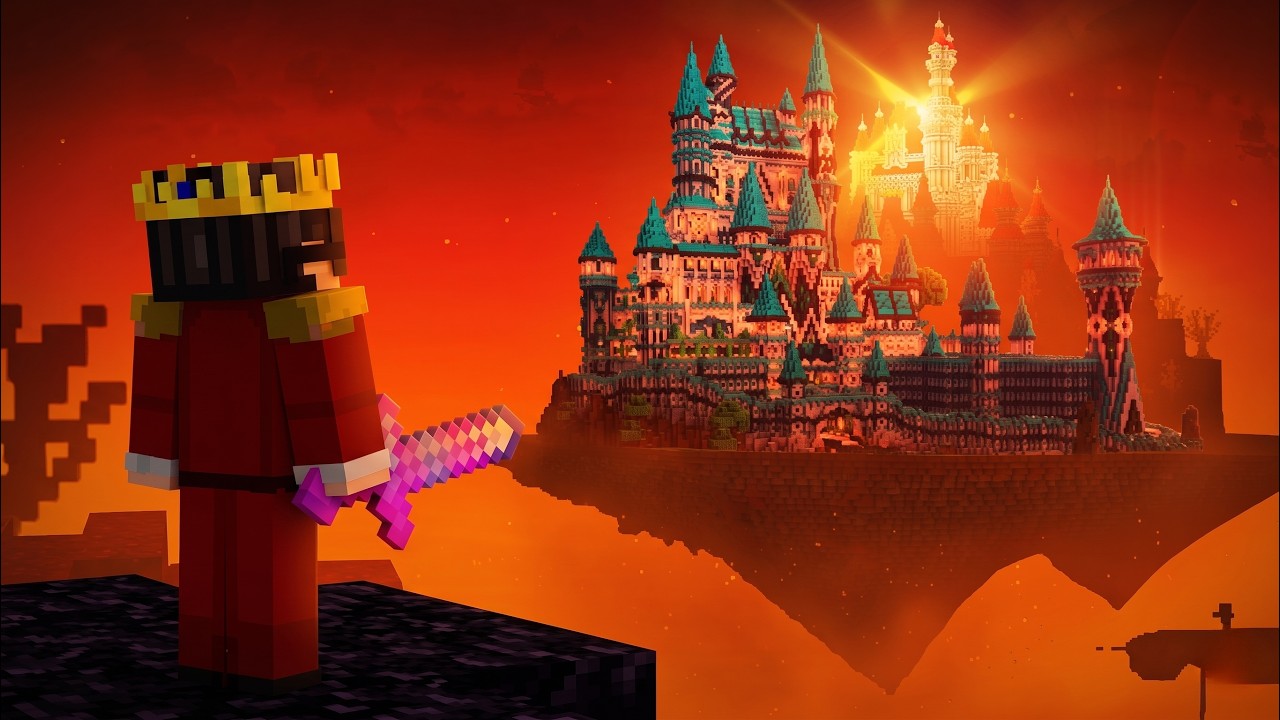 How I Found a Mysterious Castle In This Minecraft SMP - YouTube
