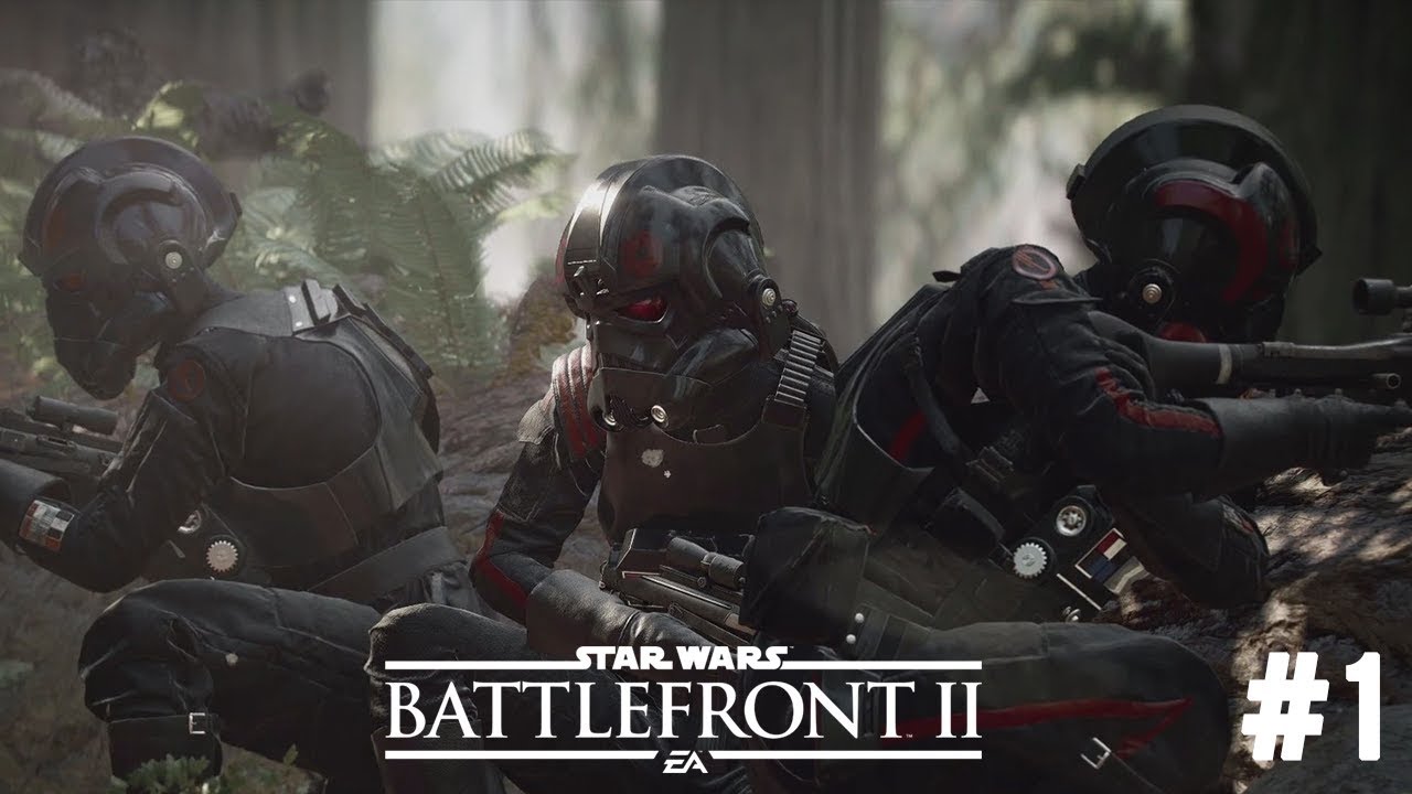 STAR WARS BATTLEFRONT 2 - Campaign Walkthrough w/ Commentary Part #1 (Family Friendly)