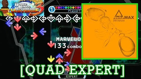 【DDR UNIVERSE 3】 Delta MAX [QUAD EXPERT] 譜面確認+Play