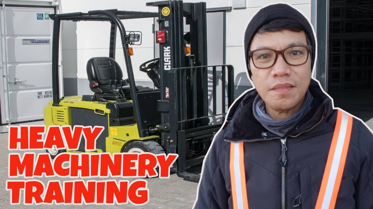 МОЙ РАБОТОДАТЕЛЬ НАПРАВИЛ МЕНЯ НА ОБУЧЕНИЕ РАБОТЕ С ТЯЖЕЛЫМ МАШИНОСТРОЕНИЕМ | Pinoy в Канаде | TF...