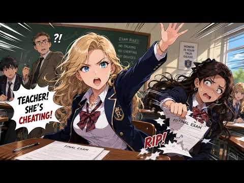 Reborn, She Faked Fainting To Rip My Exam. I Raised My Hand: "Teacher, She Has My Paper!"