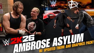 WWE 2K26 Dean Ambrose & James Ellsworth Funny Entrance w/Theme And Graphics Pack!
