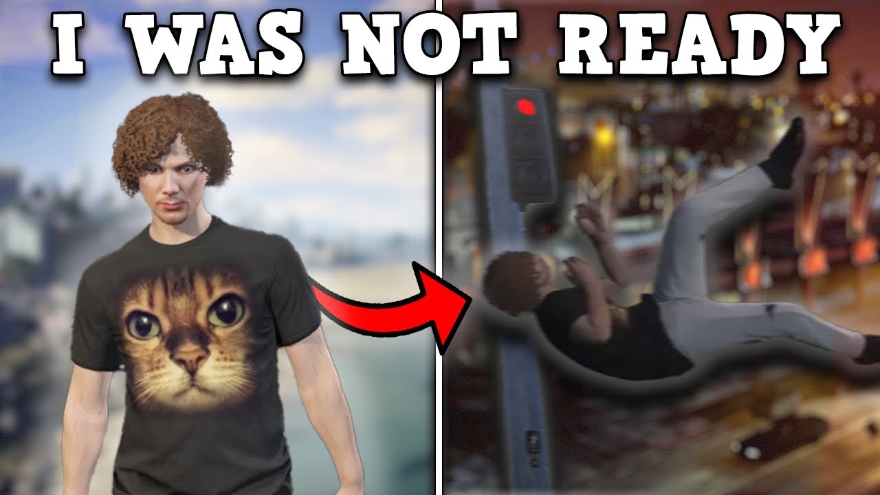 Мой первый день в GTA Online был полон хаоса...