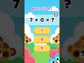 ✨ Kids Math Challenge: 7 + 0 = ?