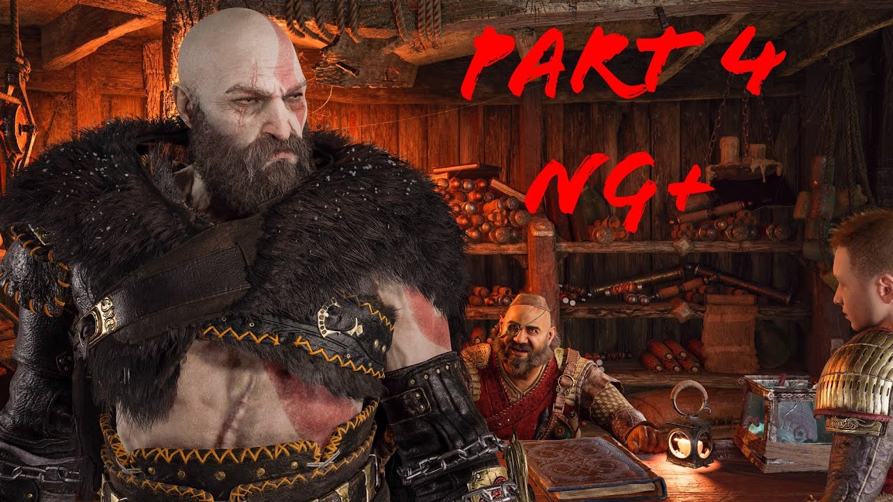 God of War Ragnarok NG+: Part 4 MEETING DURLIN!