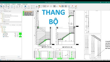 Bóc khối lượng thang bộ