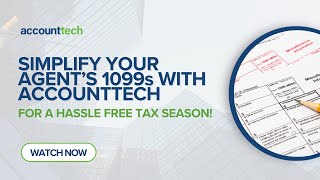 Simplify Tax Season Accounttech Makes 1099 Reporting A Breeze
