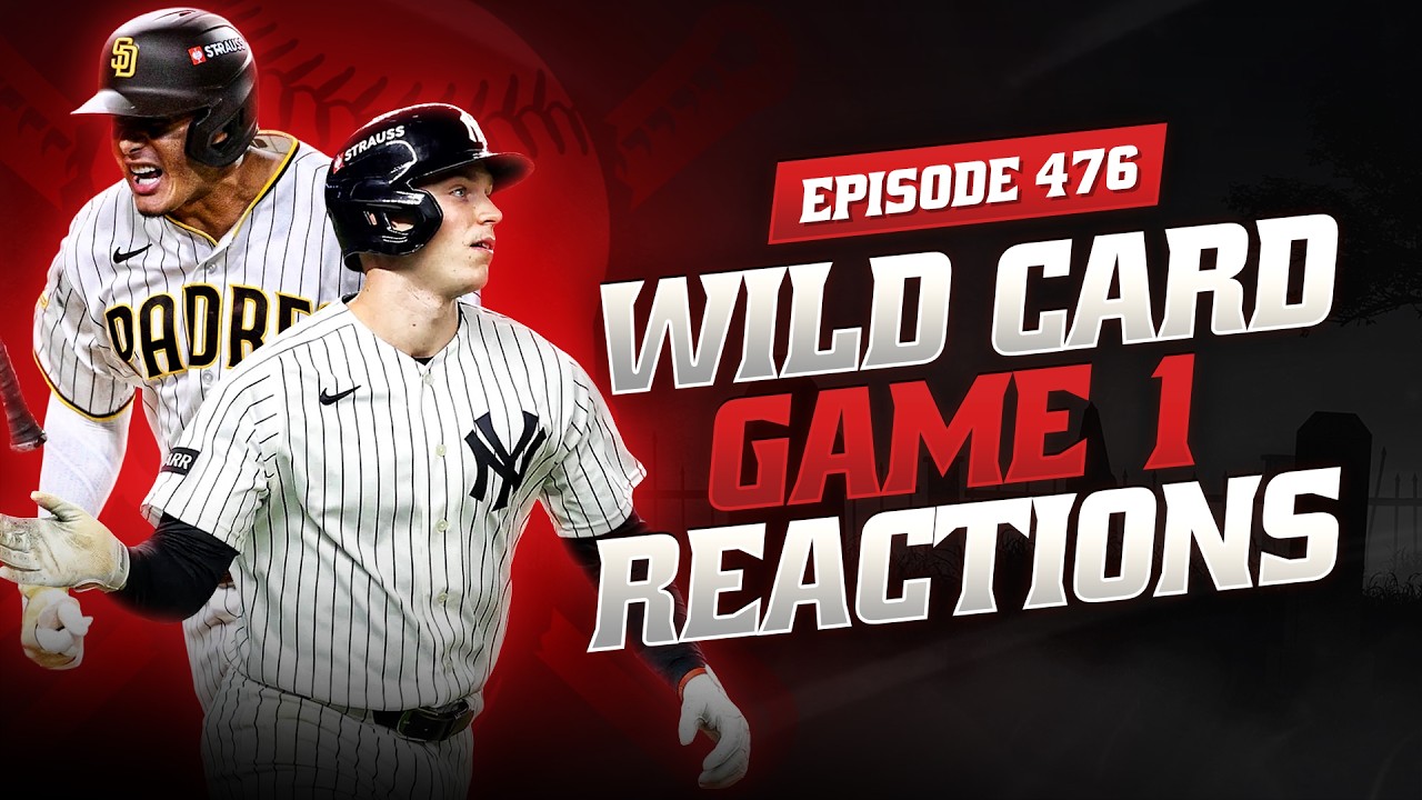 MLB Wild Card Game 1 Reactions, Yankees Blow Out Red Sox, Braves Win Late | Baseball Is Dead EP #476