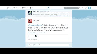 Marina Joyce Favorited My Tweet