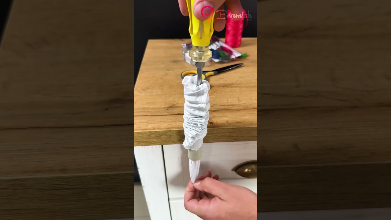 How to easily flip fabric straps 🧵 