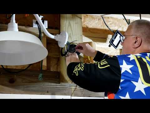 U Do It Reviews Lighting - How to Install a Gooseneck Barn Lamp