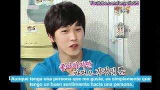 [Sub Español] Aegyo de Sungmin y habla de novia