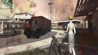 COD4 BO2 Mod w/Pezbots mp_ntown map PC gameplay