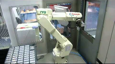 RFA Kawasaki Robotloader with magazine loading DMU50