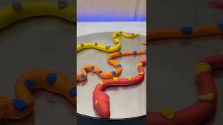 How To Make Snake Clay | Membuat ular dari #clay #plasticin
