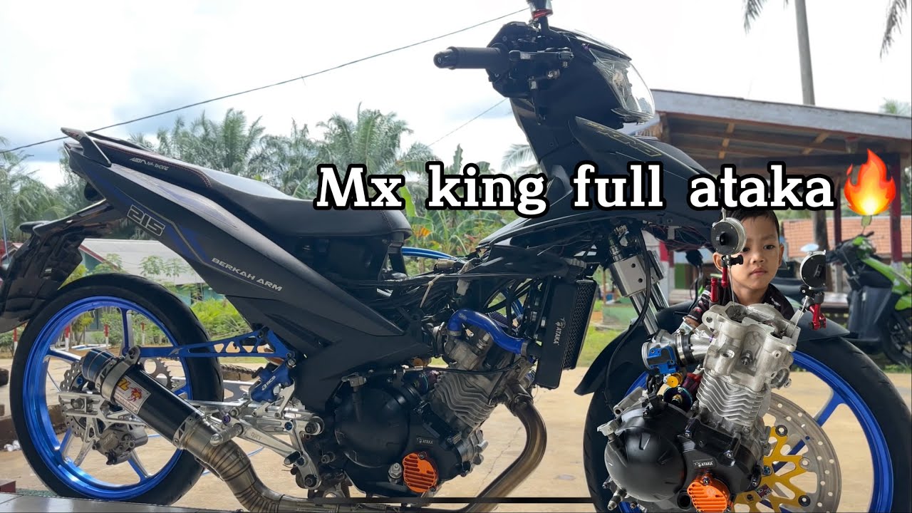 Ragat MX king 200cc  hariaan ‼️full ataka racing 🔥