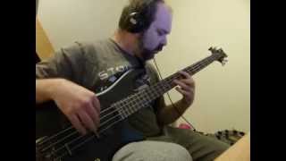 Video thumbnail of "Seal; Crazy - Bass Cover version"