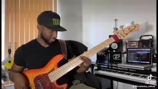 Frank Brunot - Silk Sonic: Leave The Door Open (Part 2) {Bass Cover}