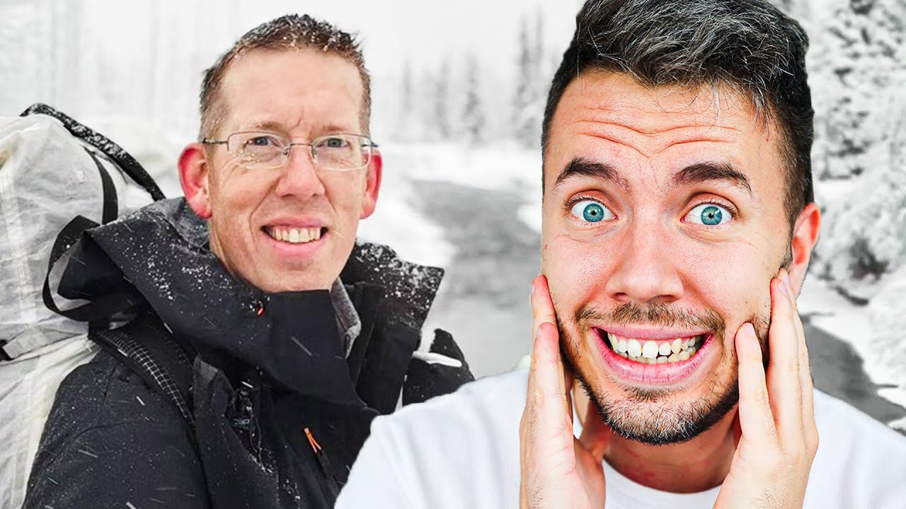 Kint alszik -30 FOKBAN sátor és hálózsák nélkül!