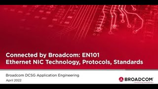 Ethernet NIC Webinar Series (EN101)