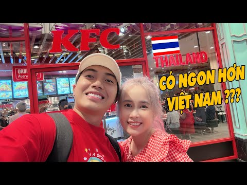 Video Cris x Mai Quỳnh Anh SO SÁNH KFC THÁI LAN VS KFC VIỆT... - youtube