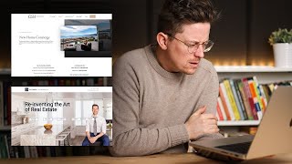 Web Designer Reacts To Real Estate Websites