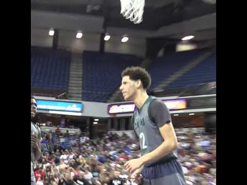 Lonzo's FINAL High School Dunk🥲#shorts