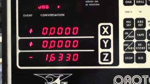 USED BRIDGEPORT SERIES I PROTOTRAK CNC VERT MILL - CK-20000-B