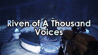 Destiny 2: Riven of A Thousand Voices Raid Guide  Last Wish
