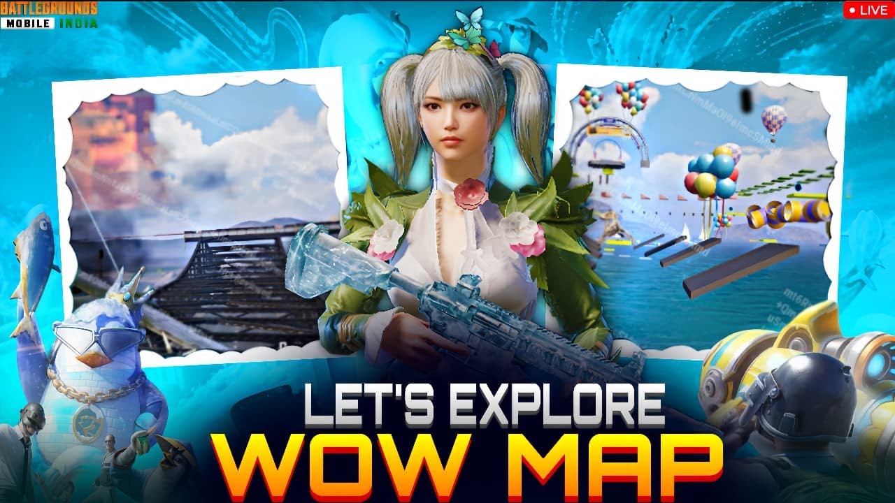 BGMI WOW LIVE 💕💫🌺| PLAYING WITH SUBSCRIBERS💥🔴