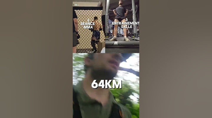 entraînement semaine
