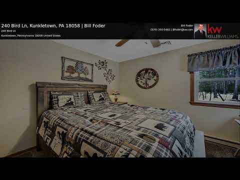 240 Bird Ln, Kunkletown, PA home video tour