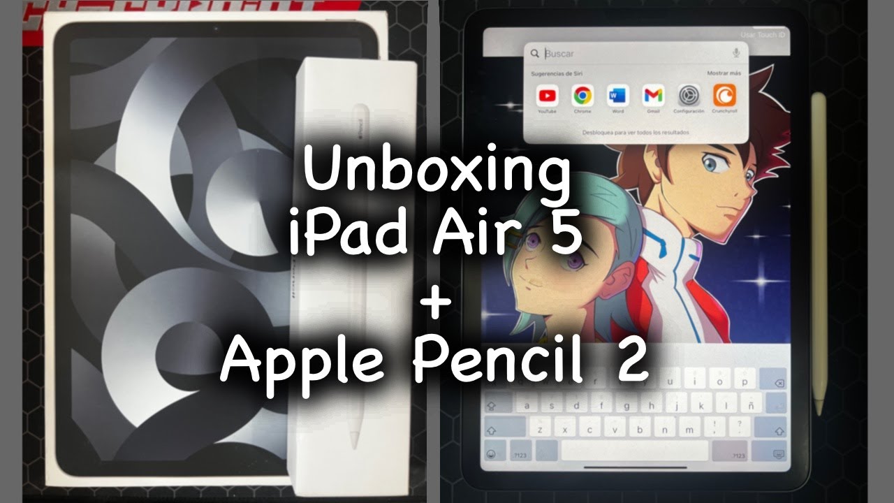 Unboxing iPad Air 5 M1 + Apple Pencil 2 - YouTube