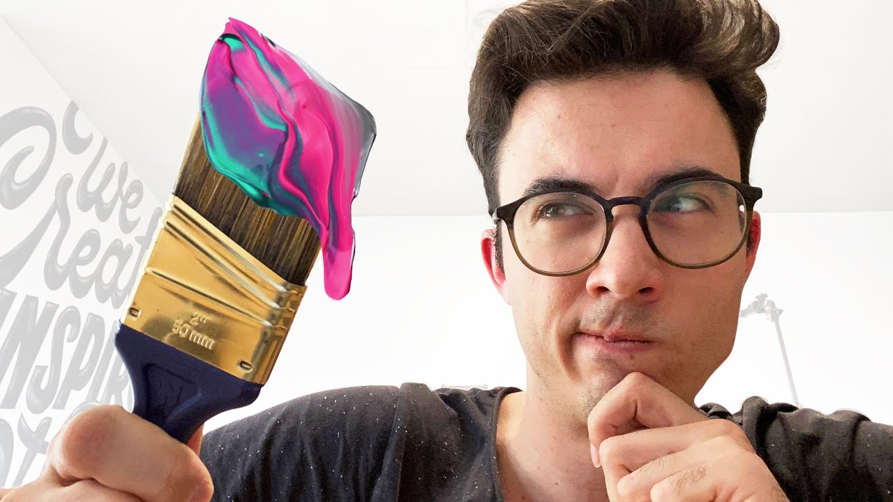 How To Paint A Wall & Not Mess Up! YouTube