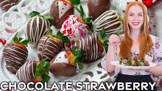 How to Make Chocolate Covered Strawberries | Easy Video Tutorial!