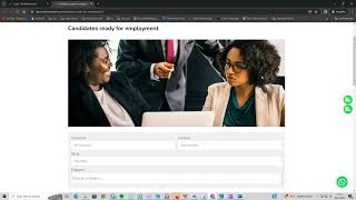 How to be on our Candidates ready for employment page