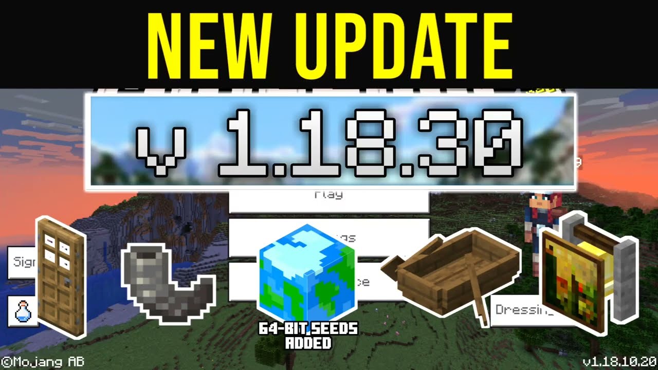 Download Minecraft 1.18.30 for Android